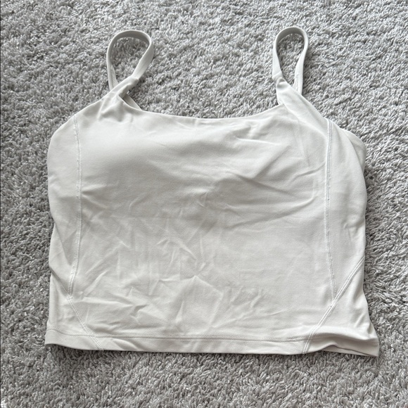 Lululemon Athletica Cream Tank Top - Picture 1 of 2